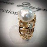 Broome Pearl Gold Ring