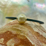 South Sea Golden Pearl 9ct Neoprene Bracelets