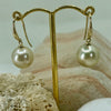 Cultured Broome South Sea Pearl Hook Earrings