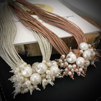 Cultured Freshwater Pearl Multi Strand Necklace
