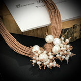 Cultured Freshwater Pearl Multi Strand Necklace