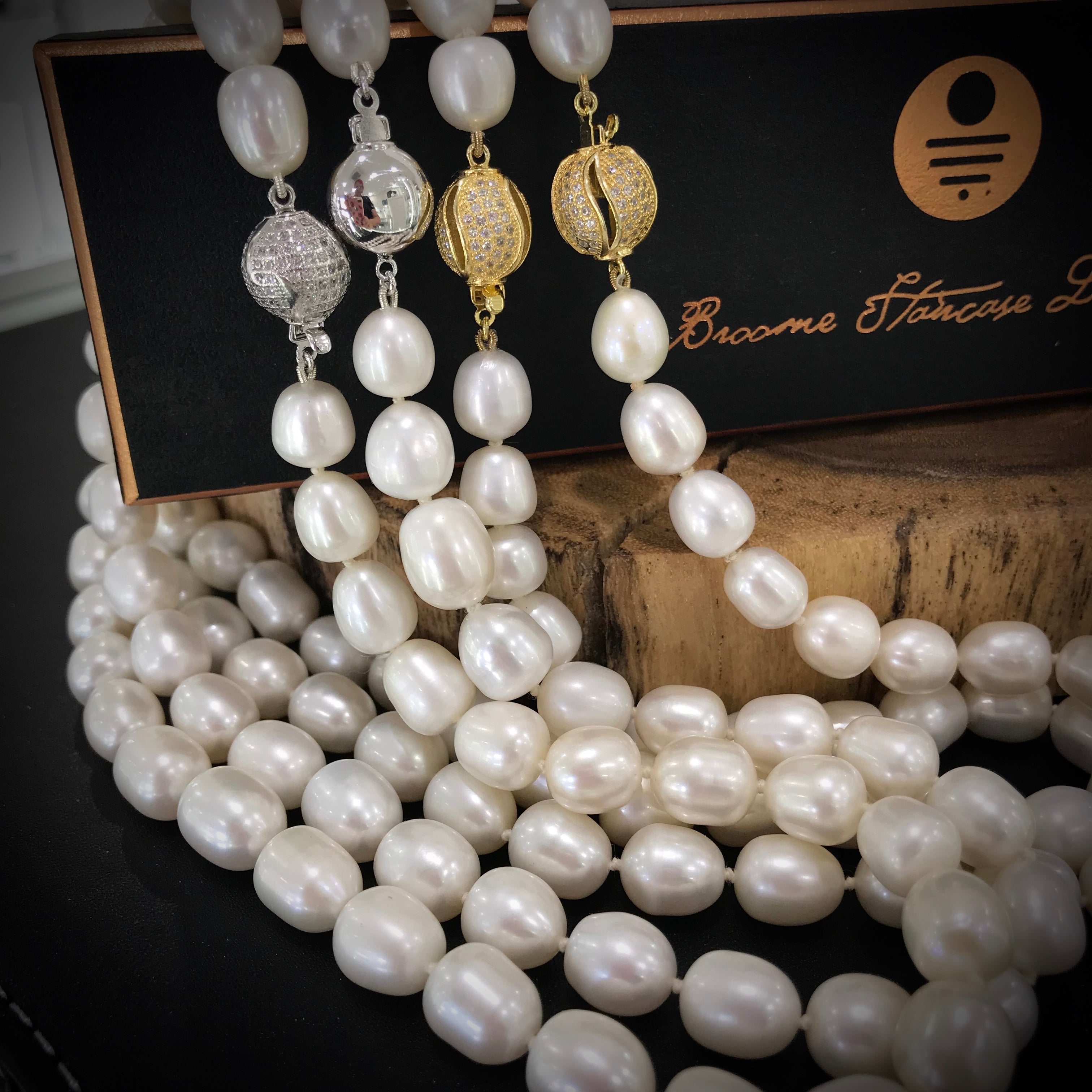 Cultured freshwater pearl necklace deals