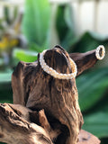  Cultured Freshwater Pearl Stretchy 2 Strand Bracelet