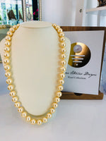 Shell Pearl Strand Necklace