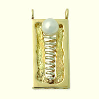 Broome Pearl High Tide Staircase Pendant 9ct Gold