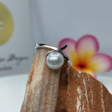 Classic Cultured Broome Pearl 925 Ring